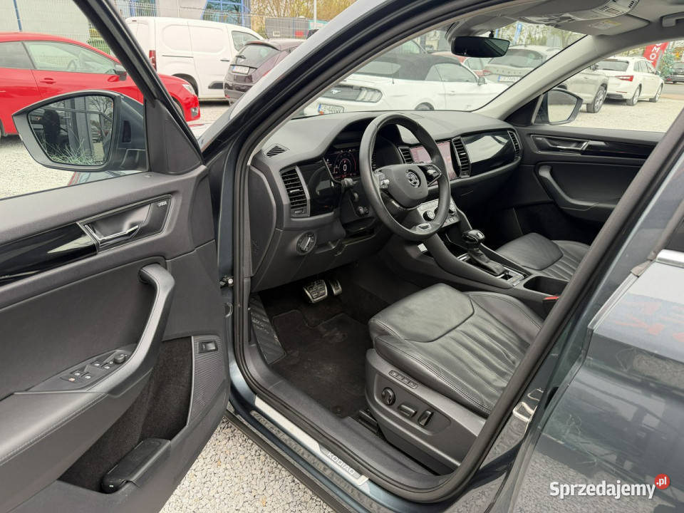 koda Kodiaq Salon Polski Serwis ASO Laurin elektrycznie ustawiane fotele Bydgoszcz