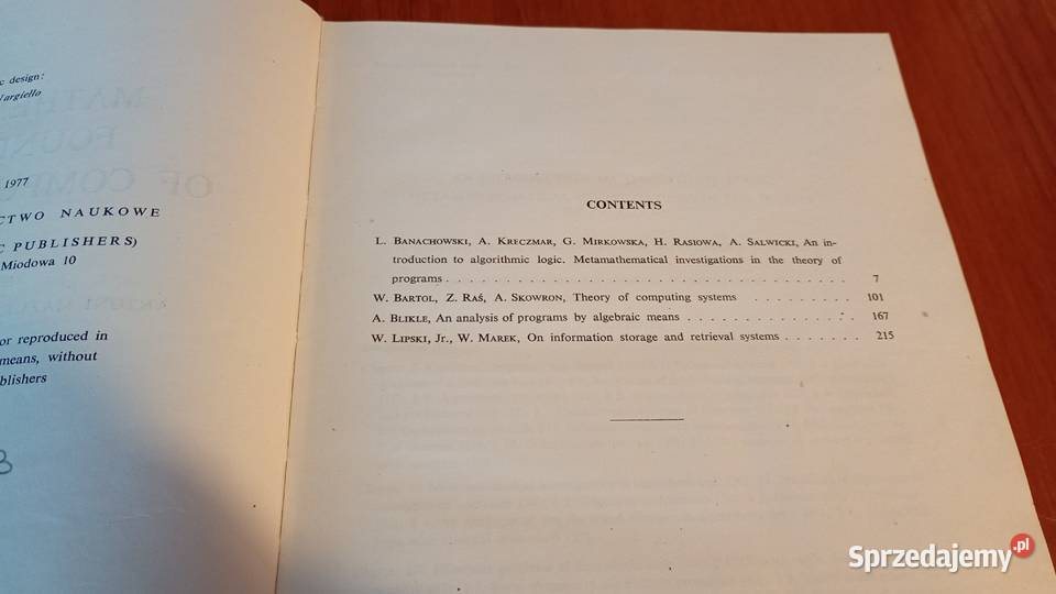 Banach Center Publications 2 Mathematical matematyka