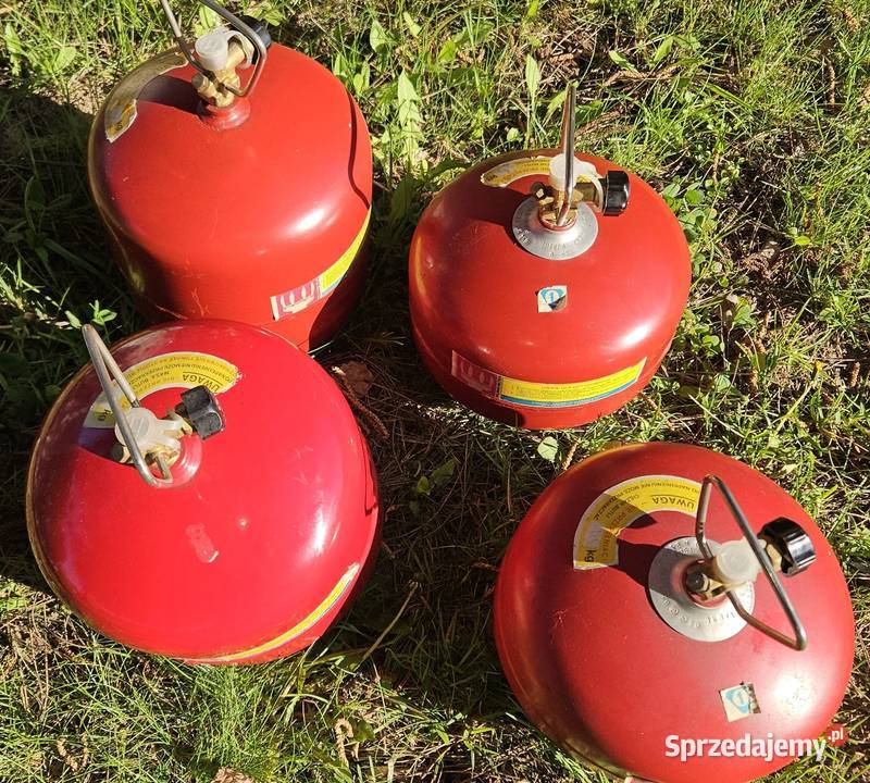 Turystyczne butle gazowe