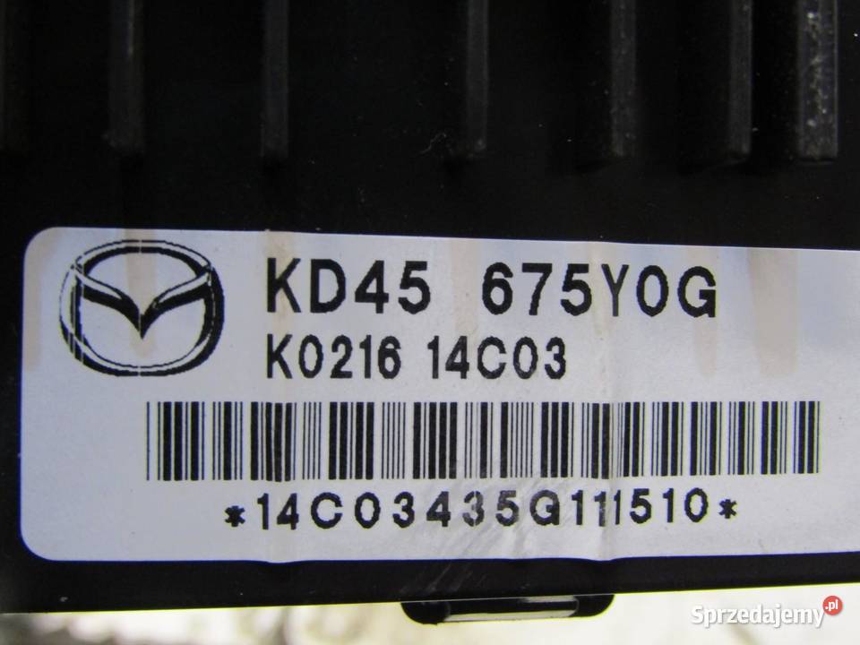 MODUŁ STEROWNIK KOMFORTU MAZDA CX5 CX5 KE