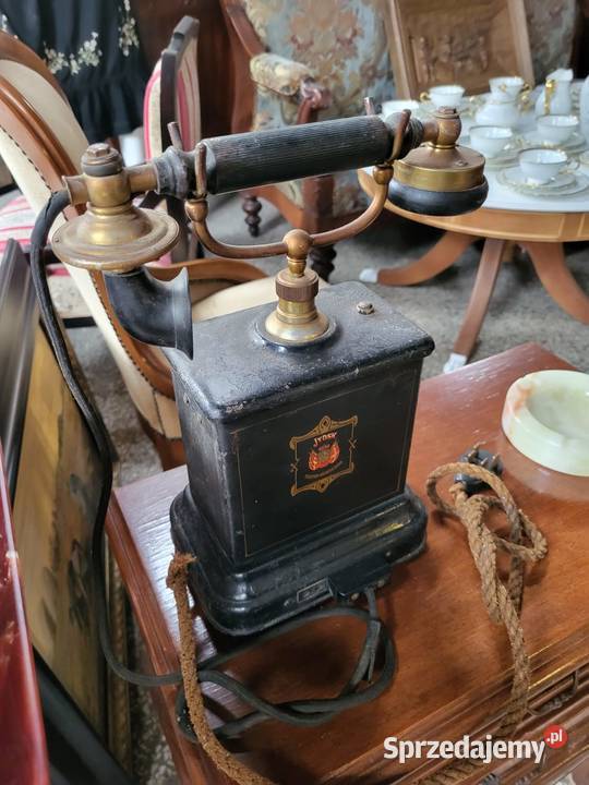 Stary duński telefon JYDSK