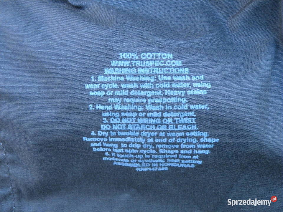 Spodnie BDU black TRUSPEC xsl cotton dolnośląskie