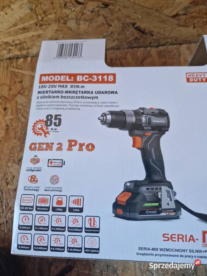 BAWARIA 3118 WIERTARKO WKRĘTARKA Z UDAREM