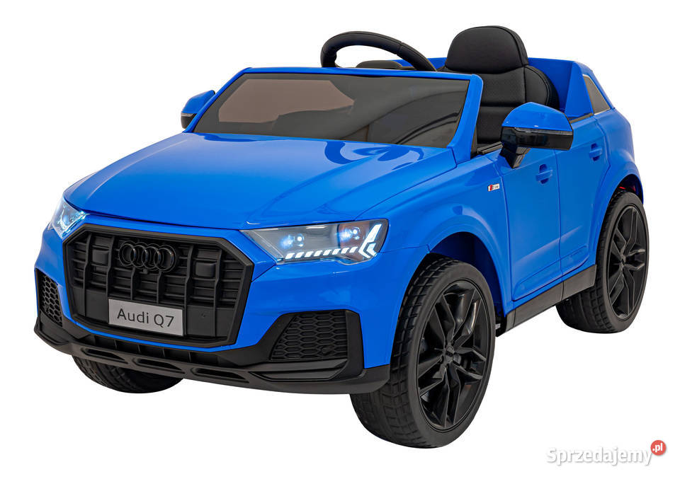 Audi Q7 LIFT Niebieski 12V 2x35W Koła EVA Łopuszno sprzedam