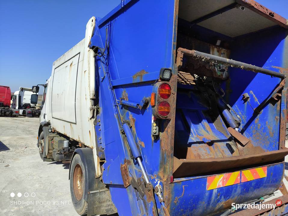 Zabudowa Śmieciarka 2 komorowa Łomża sprzedam