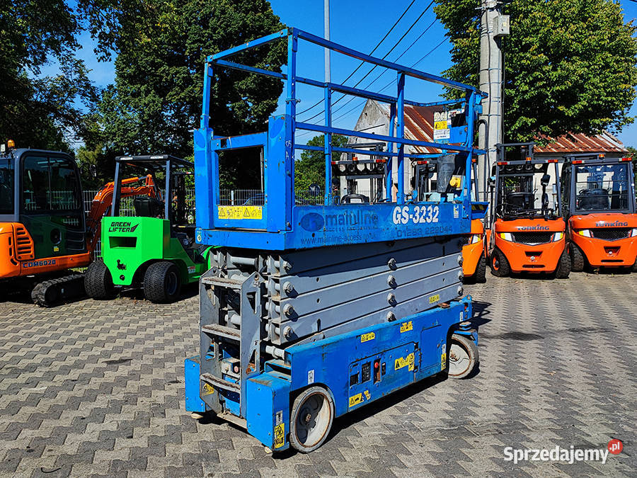 zwyżka robocza podnośnik nożycowy Genie GS3232 małopolskie Kęty