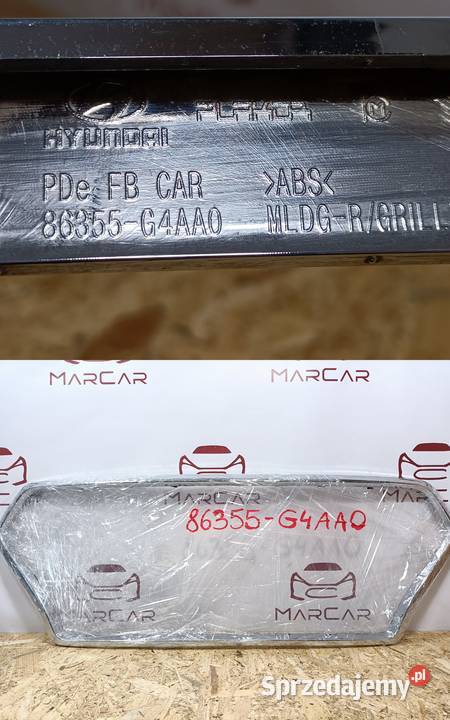 HYUNDAI I30 3 III 17 RAMKA LISTWA CHROM ATRAPY Pleszew