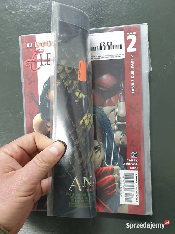 Ultimate Elektra Devils Due 5 komiksów Marvel Gdynia sprzedam