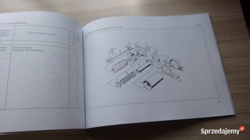 Przyczepa autosan d 55 katalog części Rolnictwo sprzedam