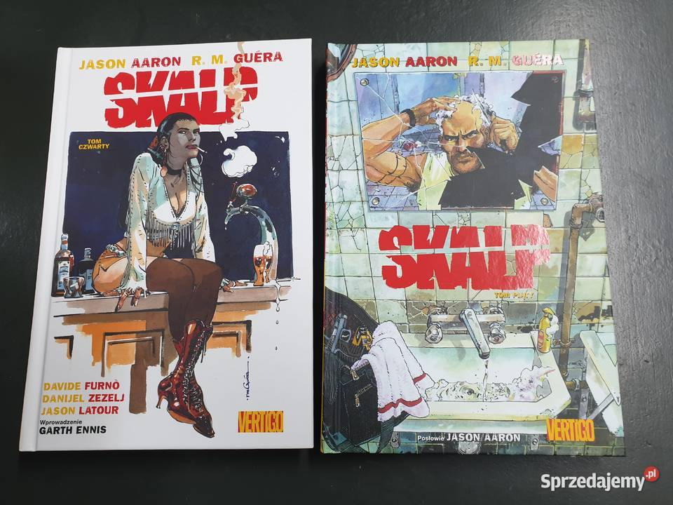 Skalp tom 4 i 5 Vertigo kredowy papier  pomorskie Gdynia