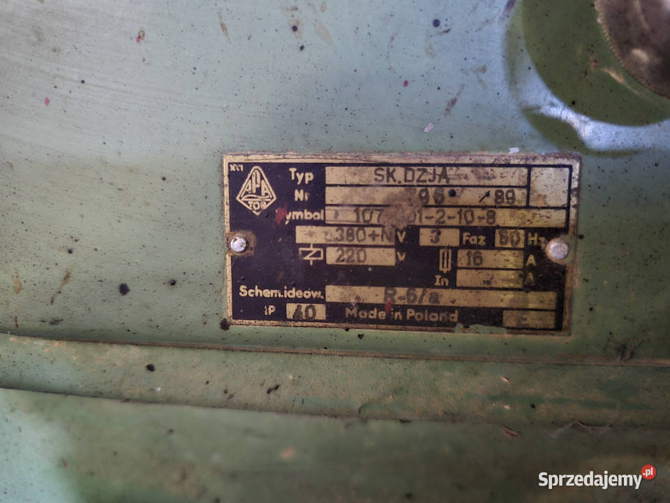 Szlifierka długotaśmowa SAFO DZJC 200 Leśnictwo Szczytno