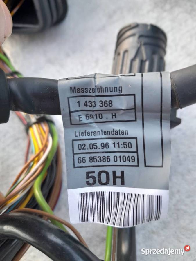 Wiązka silnika BMW e39 520i M52 B20 1433358A Układ elektryczny silnika Tomaszów Mazowiecki