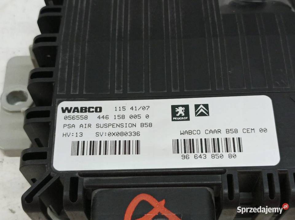 MODUŁ ZAWIESZENIA WABCO 9664385000 Citroen C4