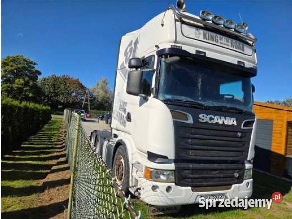Syndyk sprzeda ciągnik siodłowy SCANIA 2014 r Wolin sprzedam