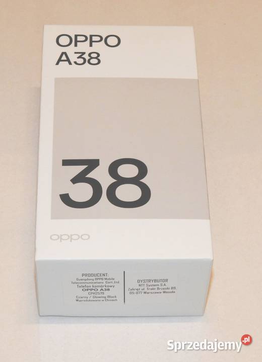 Smartfon OPPO A38 CPH2579 4128GB Glowing Myślenice
