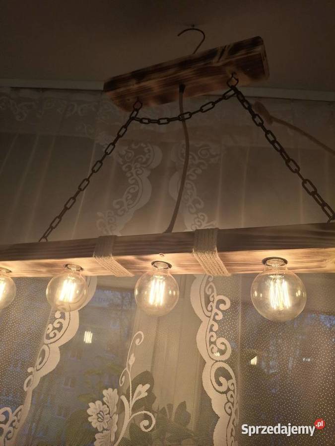 Lampa rustykalna 1m