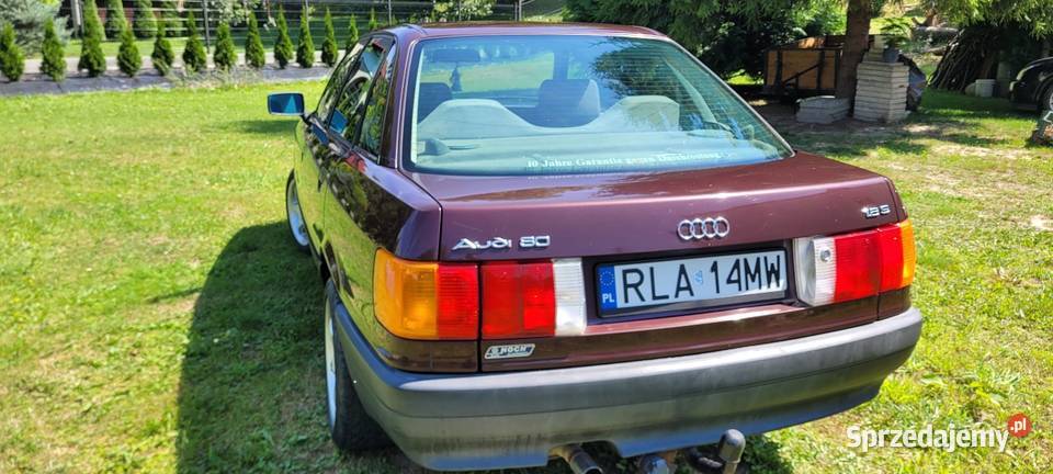 Audi 80 B3 LPG wiśniowy Albigowa sprzedam