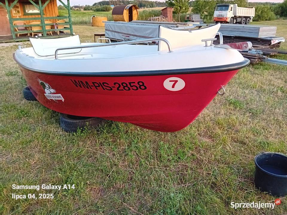 Łódź motorowa wiosłowa Alfa