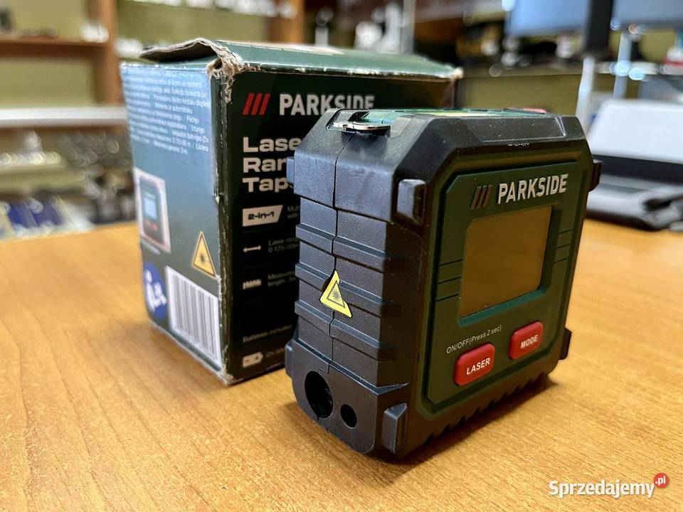 Parkside PLMB C3 dalmierz laserowy 50m z taśmą Elbląg sprzedam