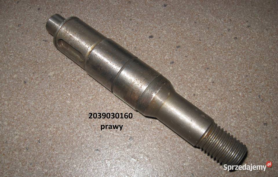 Wałek tarczy prawy gwint do rozsiewacza RCW wielkopolskie Czekanów sprzedam