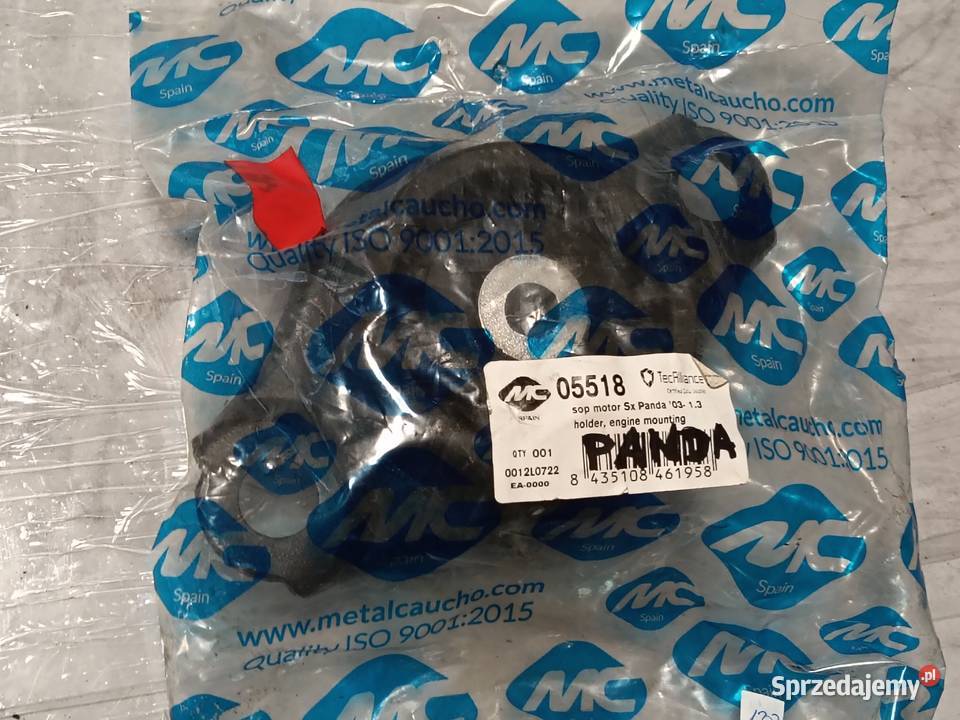 Poduszka silnika lewa Fiat Panda 2 II 12 Części samochodowe Chorzów