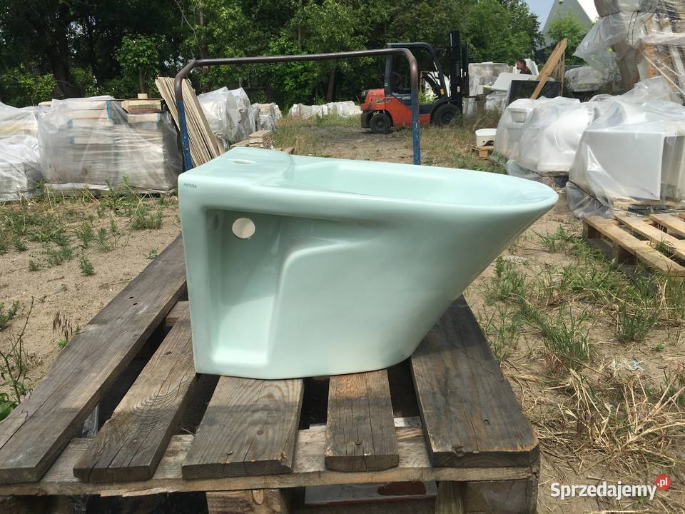 Bidet wiszący seledynowy jade 56x37 firmy Pruszków