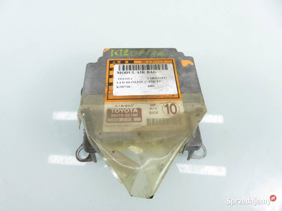 MODUŁ AIRBAG TOYOTA YARIS I P1 8917052100