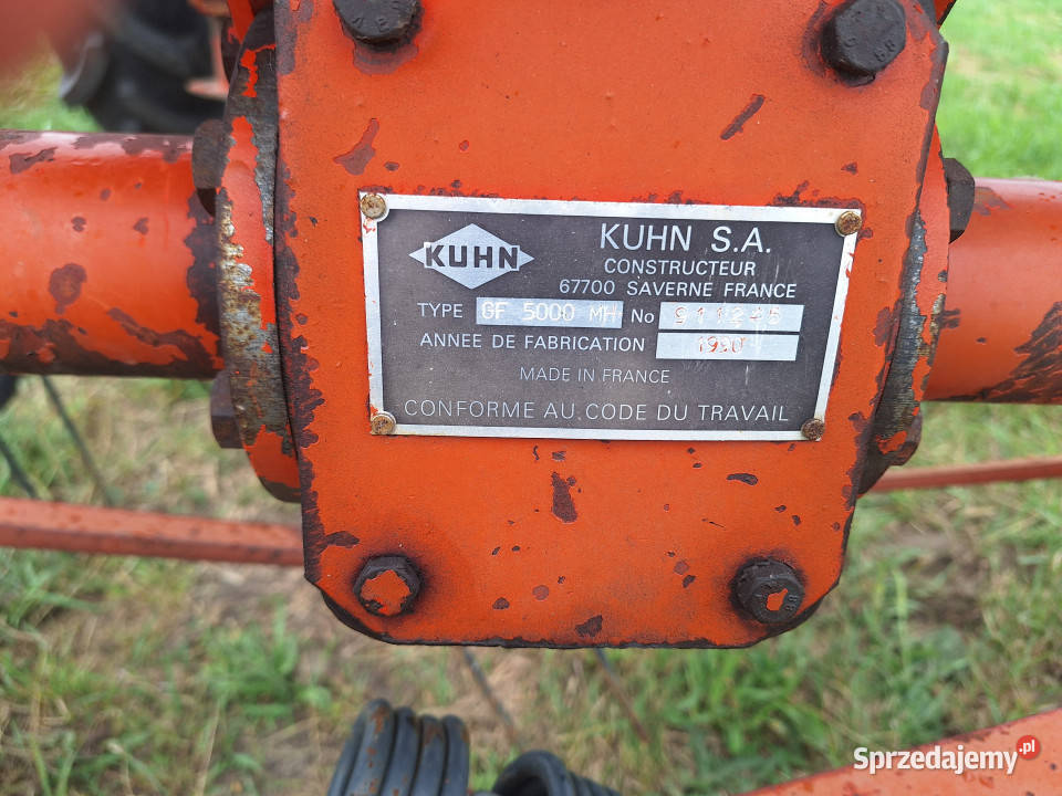 Przetrząsarka KUHN GF5000MH Kuhn Szlachcin