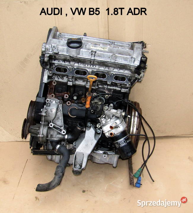 SILNIK AUDI VW PASSAT B5 18T ADR 168340 Mysłaków
