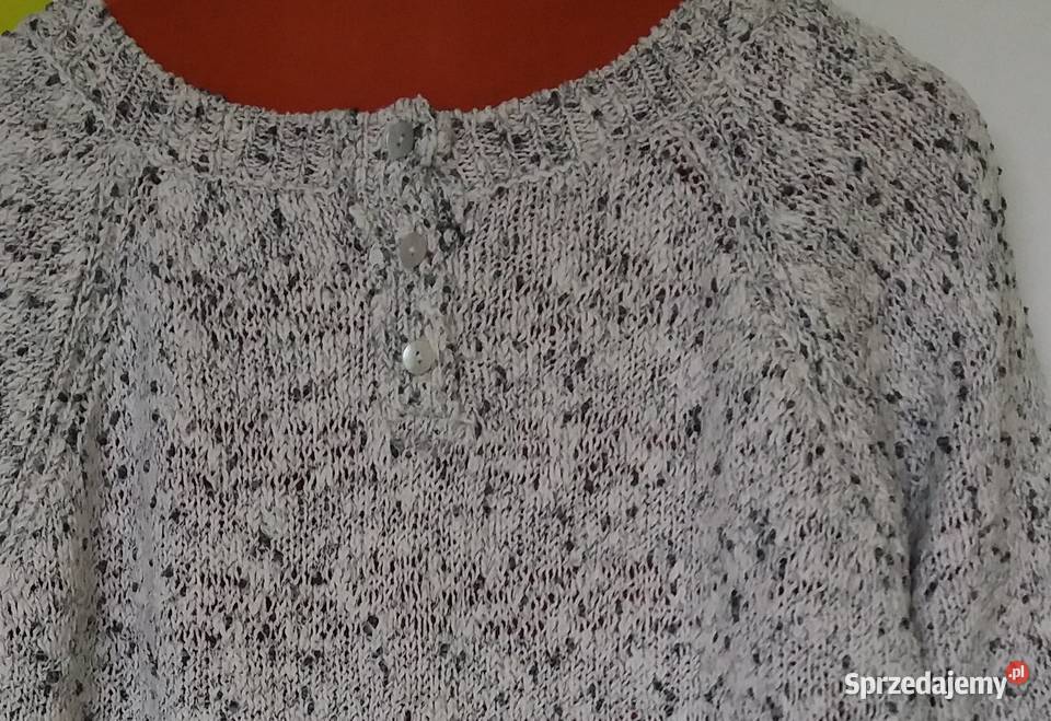 XL48 Tunika zastępująca sweter materiał boucla Gliwice