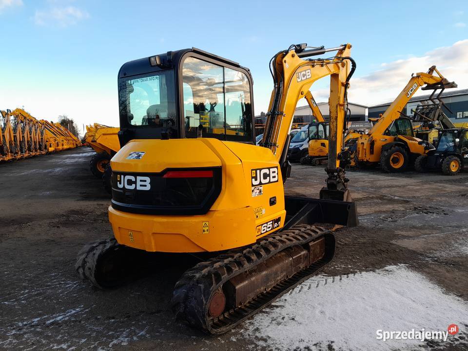 JCB 65R1 2015R KOPARKA GĄSIENICOWA 6 TON CAT Kabina Krotoszyn