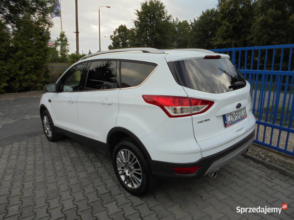 FORD KUGA TITANIUM 4x4 20 TDCI 140 2014r klimatyzacja Bydgoszcz