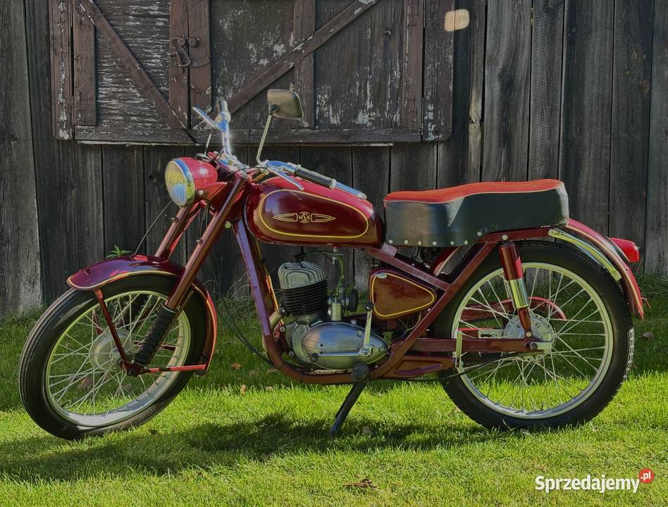WSK 125 M06 1956 NIE WFM Motocykle, skutery, quady Lublin
