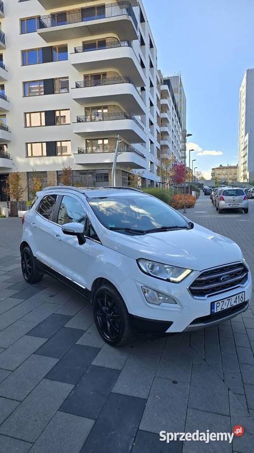Ford EcoSport 2019 125 koni nieuszkodzony Poznań