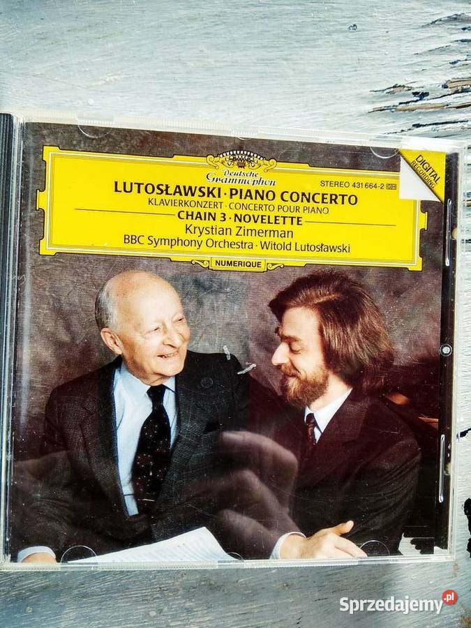 Lutosławski Piano concerto muzyka cd