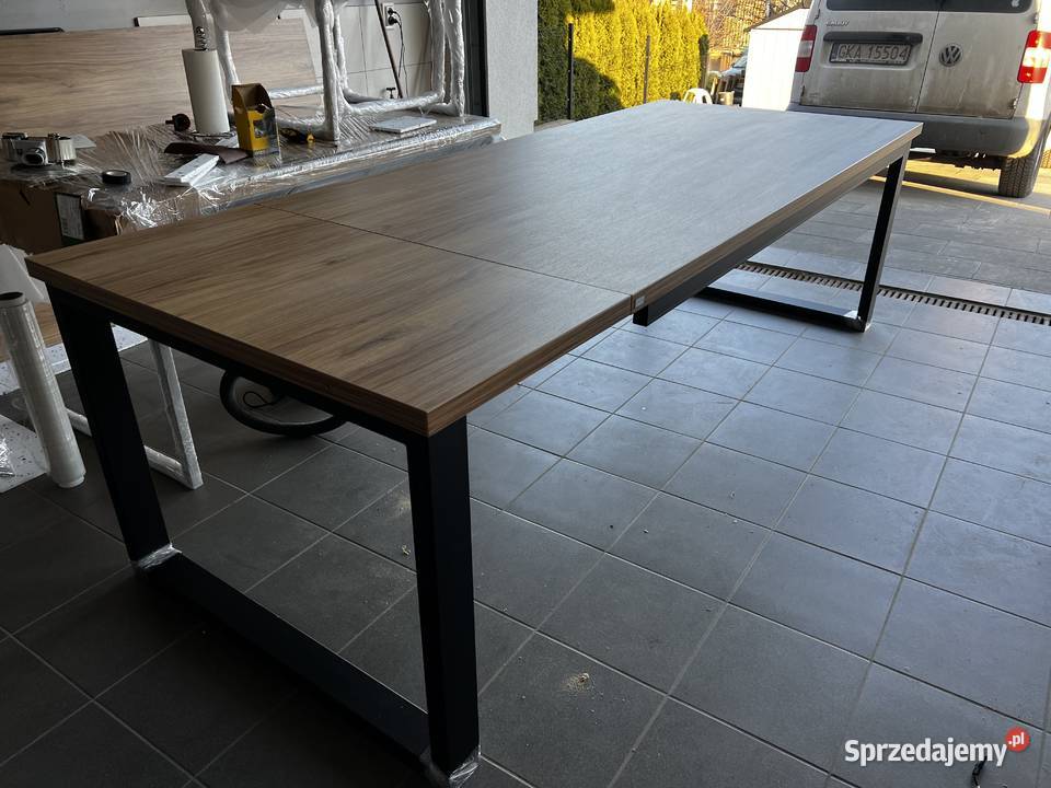 Stół industrialny rozkładany frontslide Stoły, krzesła, biurka Grzybno