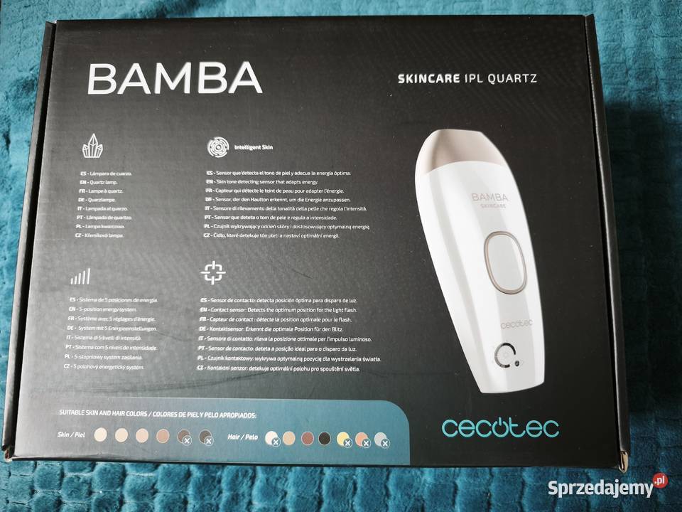 Depilator Cecotec Bamba SkinCare IPL Quartz Tarnów