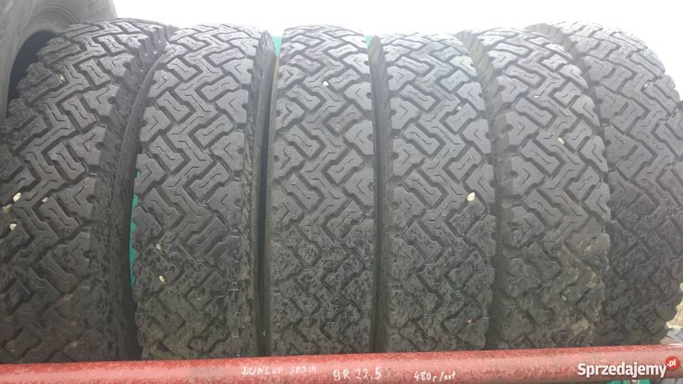9r225 dunlop sp304 opona ciężarowa 10mm fv raty Części Probostwo Górne