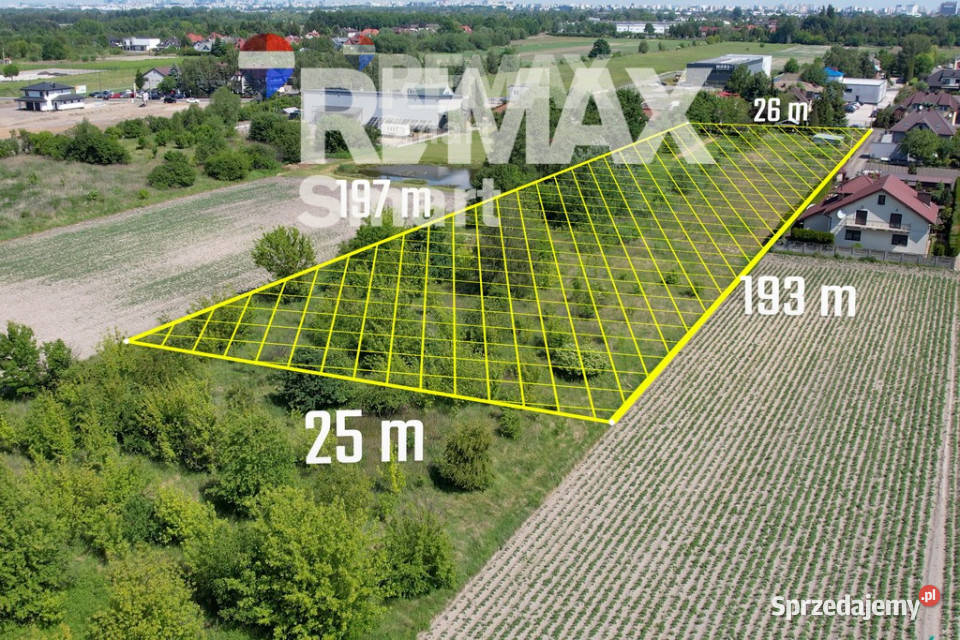 Działka na Ursynowie pod 3 wille 6 lokali 25m Sprzedaż Sprzedaż Ursynów