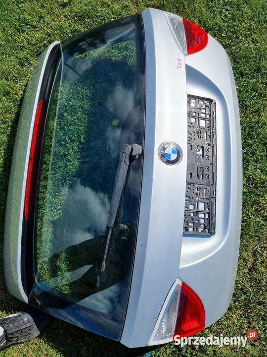 BMW 3 KOMBI E91 Tylna klapa bagażnika SREBRNA opolskie Głogówek