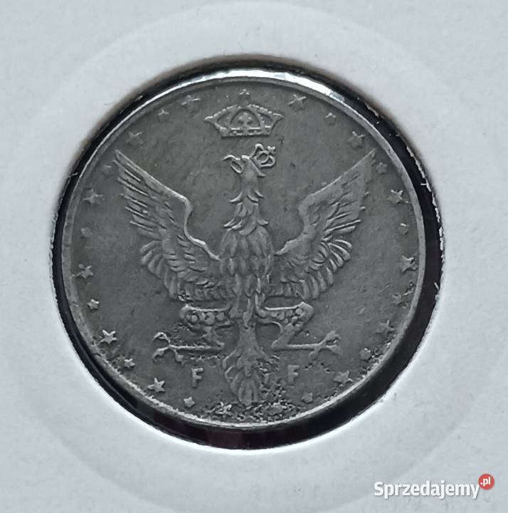 10 Fenigów Królestwo Polskie 1917 r NBO 1 Konin