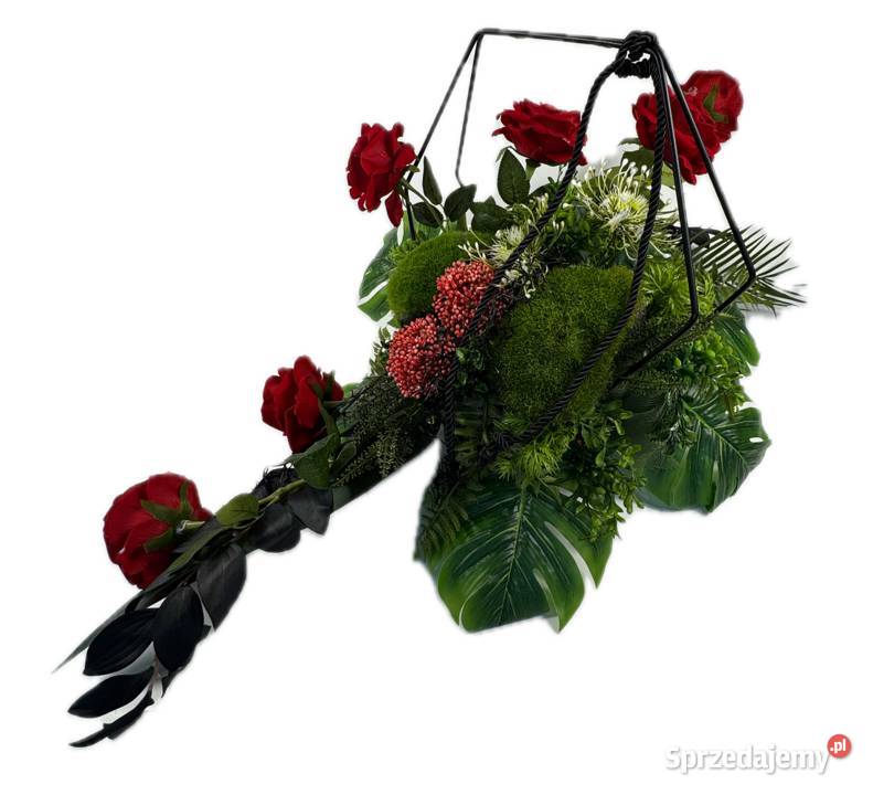 Stroik na grób cmentarz Kompozycja Nagrobna śląskie Dąbrowa Górnicza sprzedam