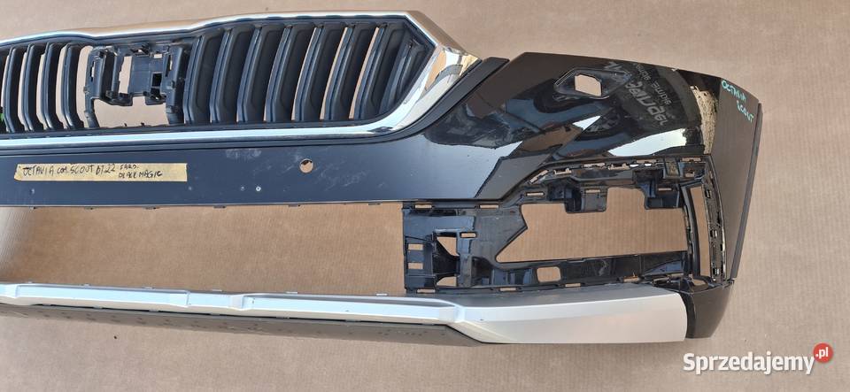 SKODA OCTAVIA IV SCOUT ZDERZAK PRZÓD SPOILER Kargowa sprzedam