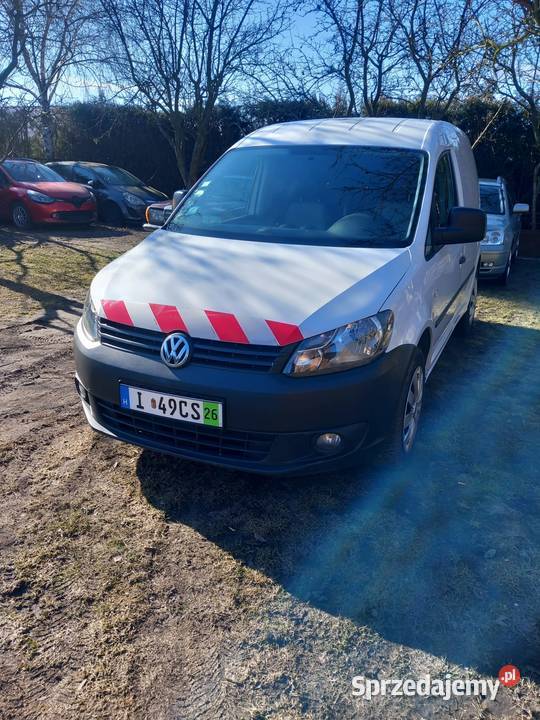 VW Caddy 20 TDi 140 dostawczy blaszak 2011r 2000cm3 Volkswagen Volkswagen Konin