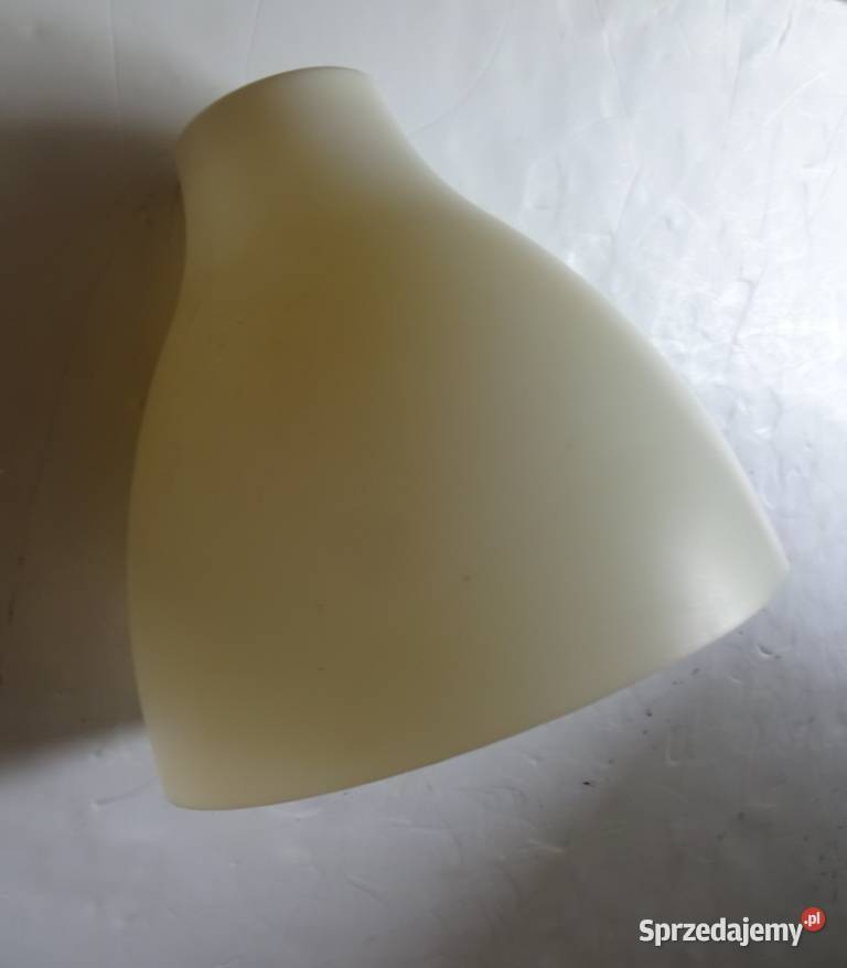 Klosz Plastikowy Ścięty Stożek Brudny Biały Dość Abażury i klosze