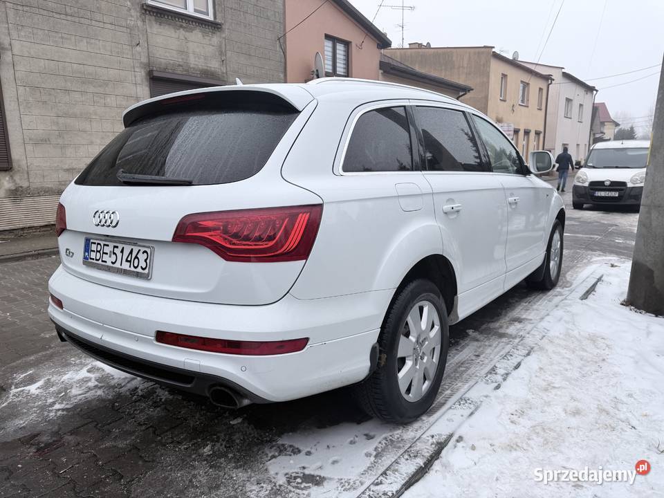 syndyk sprzeda AUDI Q7 benzyna Bełchatów