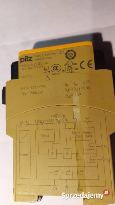 PILZ PNOZ e11p Przekaźnik bezpieczeństwa Pozostałe sprzedam