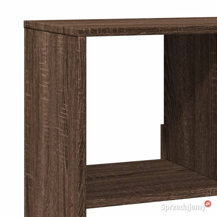 Regał brązowy dąb 100x33x1255 materiał
