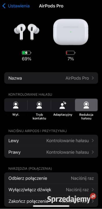 AirPods Pro 2 ANC USBC Nowe oryginalne gwarancja Słuchawki i głośniki Warszawa