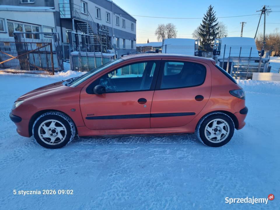 peugeot 206 sprawny długie opłaty